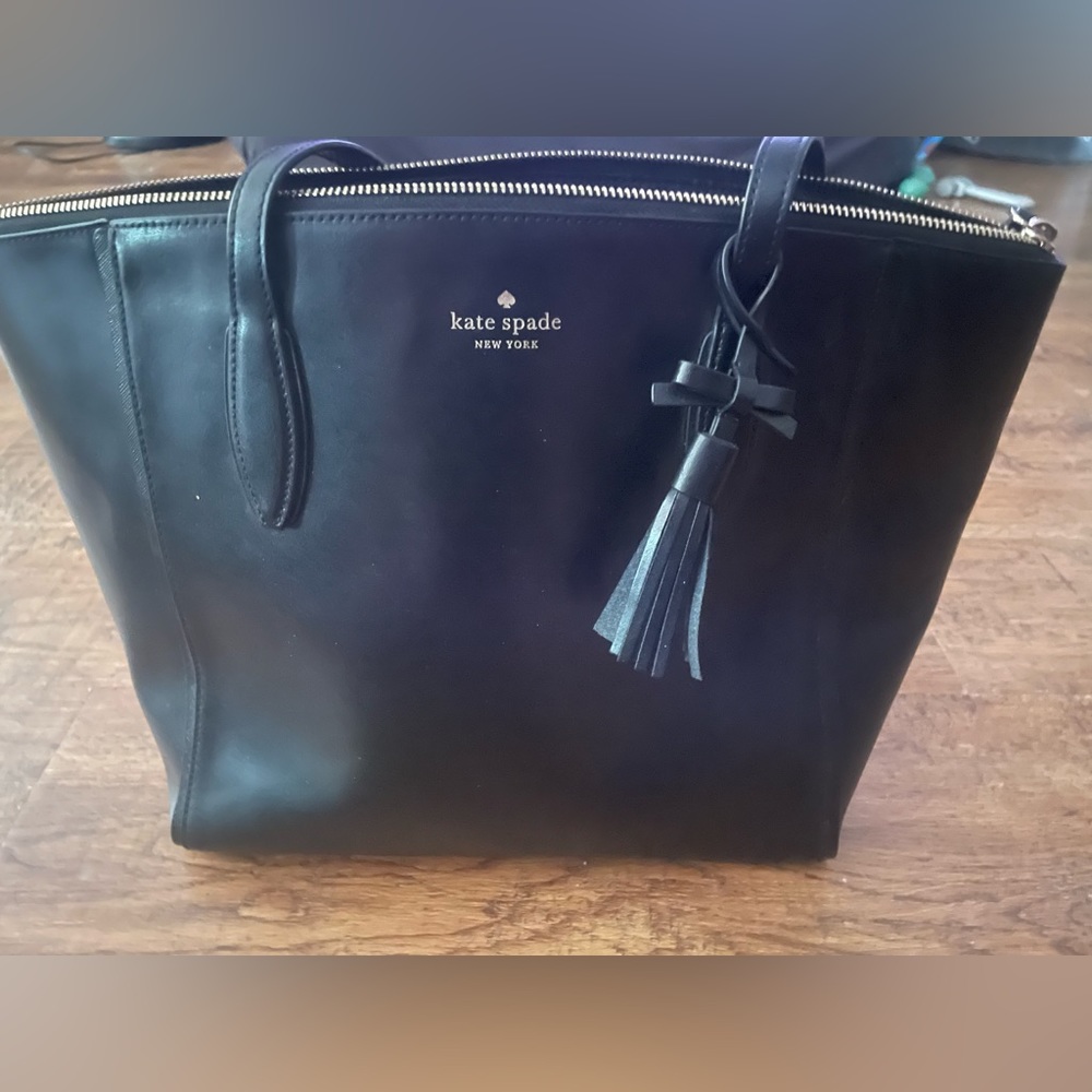 Kate Spade tote shoulder bag purse XL like new